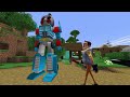 Mikey Thomas Titan vs JJ Thomas Titan CALLING to JJ and MIKEY at 3:00 am - in Minecraft Maizen