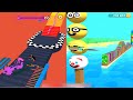 Wacky Run VS Flying Cut - All Levels Gameplay