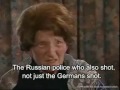 Testimony of Tatiana Nemizanskaya about the mass murder of the Jews from Nevel in Russia