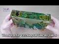 How to make this beautiful Epoxy Resin lamp - Epoxy Resin lamp Art with DRA | Diy Resin Art