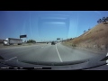 Guy peeing in the highway. USA CA101