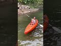 Practicando en kayak
