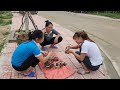 Make stairs - Find crabs and bring them to the market to sell | lý Ngọc Vy