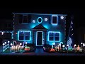 The Petersen's Christmas Light Show 2017