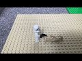 Lego clone trooper vs battle droid (stop motion animation)