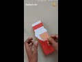 DIY Christmas gift ideas 2020 / Christmas gift box idea / Handmade paper pencil box easy #shorts