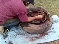 Split ring Widow Maker wheels we fix them part 1