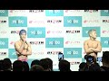 【RIZIN.46】日韓対抗戦、フェースオフで一触即発　神龍誠「クソガキ、俺に喧嘩売ったら…」