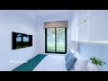 Tiny House Design | 4m x 6m Modern House (Box Type)