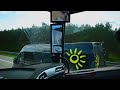 Highways driving by Truck in Europe POV Nikotimer