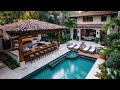 Ultimate Tropical Backyard Retreats Guide: Designing Your Dream Covered Rustic Outdoor Kitchen