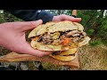 This Steak Sandwich will be Your Favorite | Relaxing Cooking in Nature ASMR