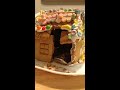 Gingerbread house disaster