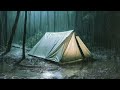 Rain On Tent Sounds - Sleep, Study, Meditation, relaxation - 10 HOURS