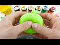 Oddly Satisfying l Making 6 Stress Ball WROM Color Painbts OF Rainbow Lollipop Candy Cutting ASMR #2