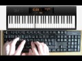 Adele - Hello (computer keyboard piano tutorial)