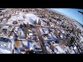 End of Winter Drone over Montana