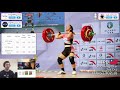 W59 Asian Weightlifting Champs HIGHLIGHTS | WH REACTION