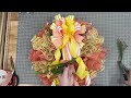 How to Make a Ribbon Wreath | Easy DIY Ribbon Wreath | Easy Wreath Tutorials
