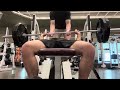 Bench press (3 reps 225 lbs assisted)