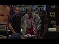 Adrien Broner & Blair Cobbs face off after HEATED back & forth press conference