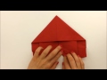 How to fold a napkin into a heart - easy napkin folding tutorial for beginners