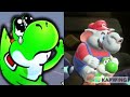 Yoshi carries... his back will be fine