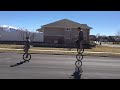 3 Wheeled Unicycle Mount And Wheel Walk