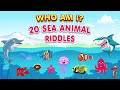 Sea Animals Riddles for Kids | 20 Fun Marine Life Riddles with Answers