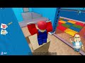 SUPER Mario Speedrunning in #roblox Scary Obby The Butcher, Skateboard, Barry, Bobby, Buff Police