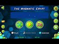 MY FIRST PLATFORMER LEVEL //  'The Magmatic Crypt' // Geometry Dash 2.2