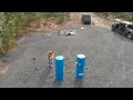 USPSA Practice - Drone View and Wipeout!