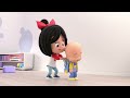 Head Shoulders Knees and Toes | Cleo and Cuquin Nursery Rhymes for Kids