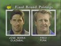 1997 Masters Tournament Final Round Broadcast