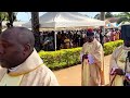 Entrance Procession in the Bambui Major Seminary during the Golden Jubilee Celebration