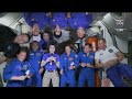 See SpaceX Crew-5's welcome ceremony aboard the International Space Station