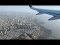 Takeoff from Mumbai’s Chhatrapati Shivaji Maharaj International Airport with Mumbai View | Indigo