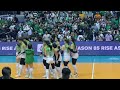 Set 5: La Salle wins Game 1 of the UAAP Women’s Volleyball Finals at The Big Dome