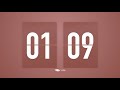 15 Minutes Countdown Timer Flip Clock 🎵 / +Ambient🧘‍♀️+ Bells🔔