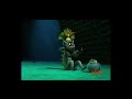 King Julien gets hit by a brick