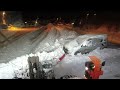 Plowing 40cm after snowstorm | Tokvam UT490 | Volvo L70H