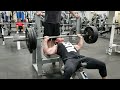 Incline Bench Press 315 pounds