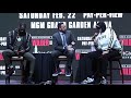 Deontay Wilder vs. Tyson Fury II | Full Pre-Fight Press Conference