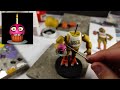 Building FNAF PIZZERIA with FREDDY, BONNIE, CHICA and FOXY of CLAY & More | PlastiVerse