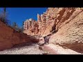 BRYCE CANYON | Peaceful Sounds of Water | Relaxation | Sleep | 4K 🎧