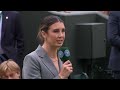Elina Svitolina's emotional words on Ukraine | Fourth round On-court Interview | Wimbledon 2024