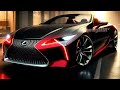 2025 Lexus LC 500 Convertible Revealed - Super Luxurious and Sophisticated Car!