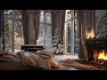 Winter's whispers and Royal Fireside Serenity: ASMR for a Cozy Bedroom Escape