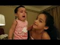 8 MONTH OLD Baby CRYING because her sister cries!!!