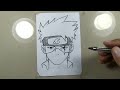 Drawing Kakashi Hatake Step By Step / Easy Drawing Tutorial